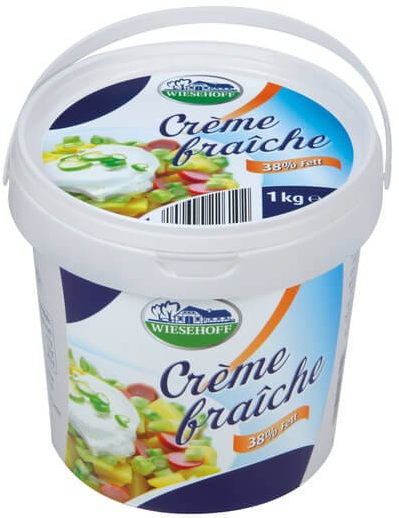 Creme Fraiche 38% Wiesehoff 1 kg